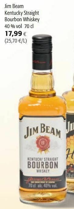 Colruyt Jim beam kentucky straight bourbon whiskey aanbieding