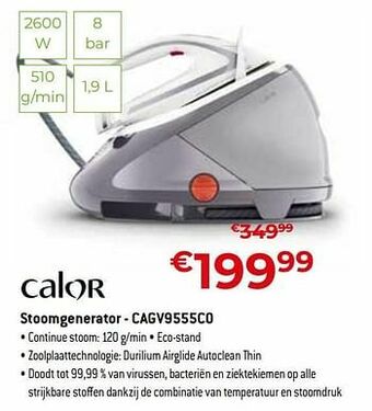 Calor stoomgenerator - cagv9555c0