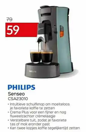 Selexion Philips senseo csa23010 aanbieding