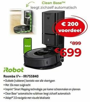 Irobot roomba i7+ - iri755840