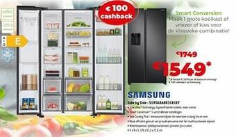 Exellent Samsung side by side - s1rs68a8831b1ef aanbieding