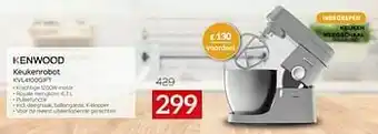 Kenwood keukenrobot kvl4100gift