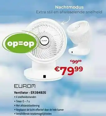 Eurom ventilator - er384826
