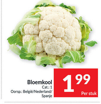Intermarché Bloemkool per stuk aanbieding