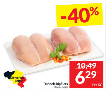 Intermarché Dubbele kipfilets aanbieding