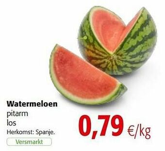 Watermeloen pitarm