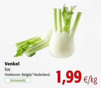 Colruyt Venkel aanbieding