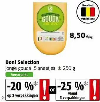 Colruyt Boni selection jonge gouda aanbieding