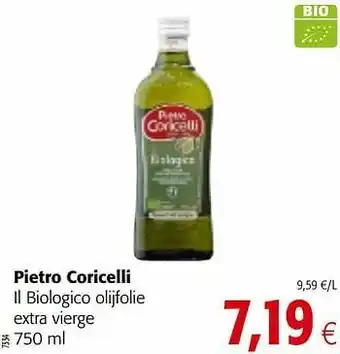 Colruyt Pietro coricelli il biologico olijfolie extra vierge aanbieding
