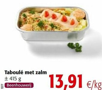 Colruyt Taboulé met zalm aanbieding
