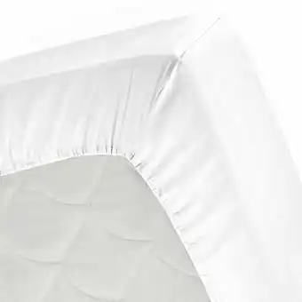 Leen Bakker Cinderella hoeslaken - wit - 90x200 cm - Leen Bakker aanbieding