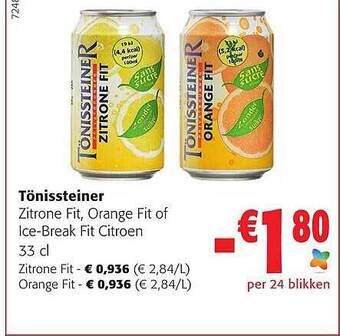 Colruyt Tönissteiner aanbieding