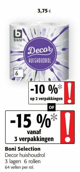 Boni selection decor huishoudrol