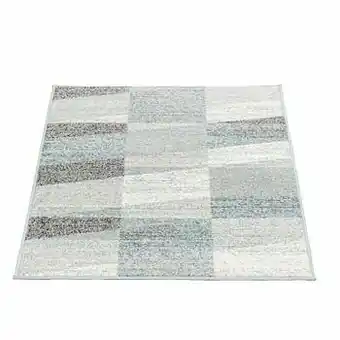 Tapijt Casa Diagonaal - grijs - 80x150 cm - Leen Bakker