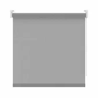 Leen Bakker Rolgordijn lichtdoorlatend - lichtgrijs - 90x190 cm - Leen Bakker aanbieding