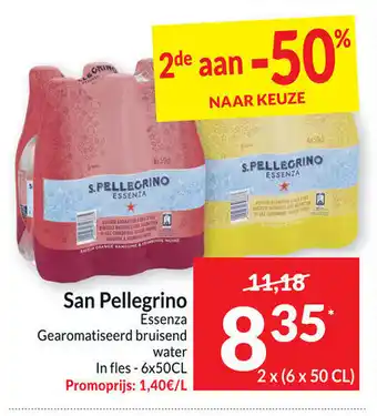 Intermarché San Pellegrino Essenza 2x(6x50CL) aanbieding