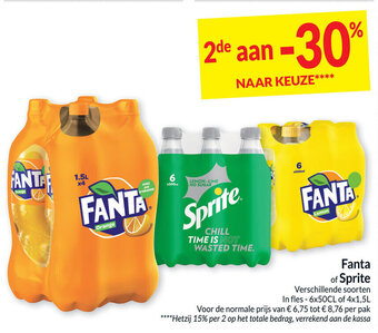 Intermarché Fanta of Sprite aanbieding
