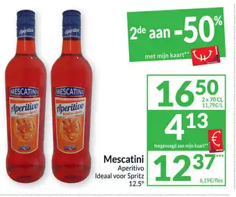 Intermarché Mescatini Aperitivo 2x70CL aanbieding