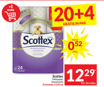 Intermarché Scottex toiletpapier aanbieding
