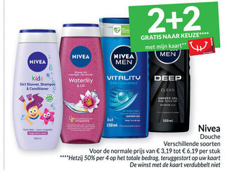 Intermarché Nivea douche aanbieding