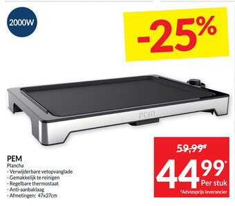 Intermarché PEM plancha aanbieding