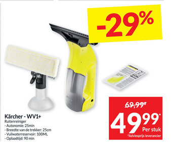 Intermarché Karcher-WV1+ ruitenreiniger aanbieding