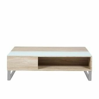 Leen Bakker Salontafel Nordborg - beige - 35x110x60 cm - Leen Bakker aanbieding
