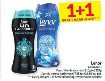 Intermarché Lenor geurparels aanbieding