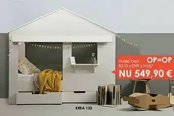 Krea Huisie bed aanbieding