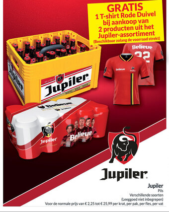 Intermarché Jupiler pils aanbieding