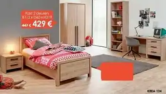Krea Kast 2 deuren aanbieding