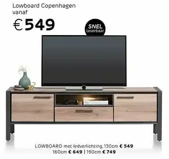 Henders & Hazel Lowboard copenhagen aanbieding