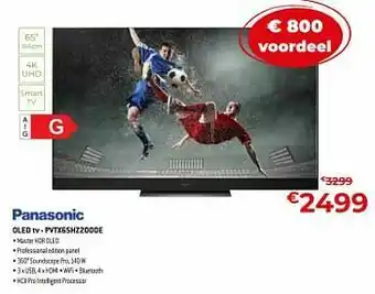 Panasonic oled tv - pvtx65hz2000e
