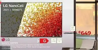 Exellent Lg nanocell tv lq50nano756pa aanbieding