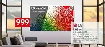 Selexion Lg uhd tv 55nano886pb aanbieding