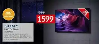 Selexion Sony uhd oled tv ke48a9b aanbieding