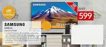 Selexion Samsung uhd tv ue55tu7090 aanbieding