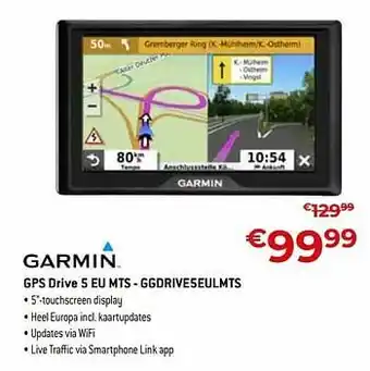 Garmin gps drive 5 eu mts - ggdrive5eulmts