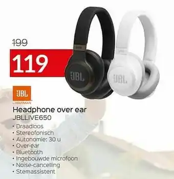 Jbl headphone over ear jbllive650