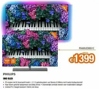 Expert Philips uhd oled pq48oled93512 aanbieding