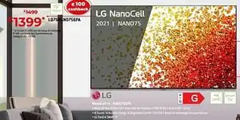Exellent Lg nanocell tv lq75nano756pa aanbieding