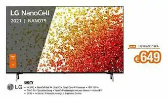 Expert Lg uhd tv lq50nano756pa aanbieding