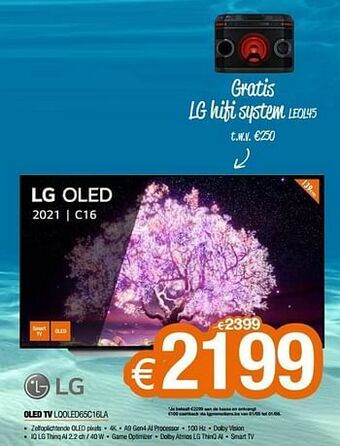Expert Lg oled tv lqoled65c16la aanbieding