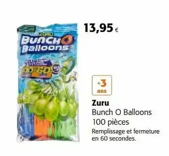 Colruyt Zuru bunch o balloons aanbieding