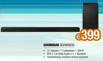 Expert Samsung soundbar sghwa650 aanbieding