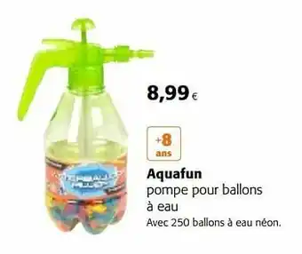 Colruyt Aquafun pompe pour ballons à eau aanbieding