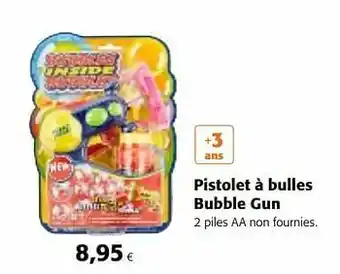 Colruyt Pistolet à bulles bubble gun aanbieding