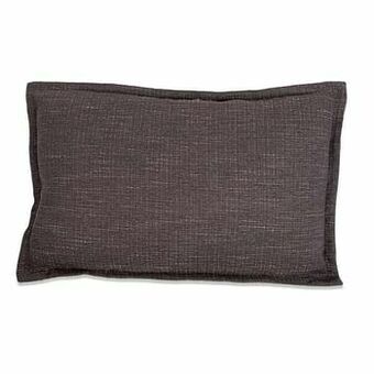 Leen Bakker Kussen Salvador - antracietkleur - 35x55 cm - Leen Bakker aanbieding