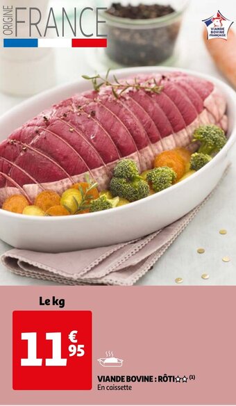 Auchan Viande Bovine:Roti aanbieding