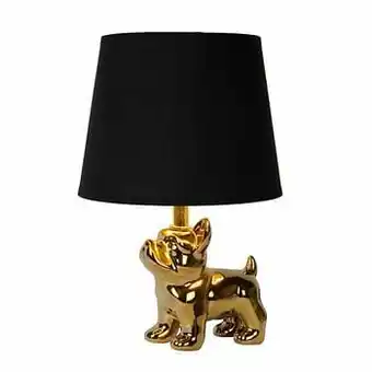Leen Bakker Lucide tafellamp Extravaganza Sir Winston - goudkleur - Leen Bakker aanbieding